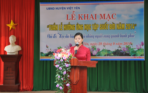 Học và làm theo tấm gương đạo đức Hồ Chí Minh ở Trường THCS Hương Mai