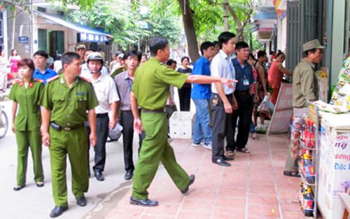 TP Bắc Giang: Ra quân bảo đảm trật tự đô thị