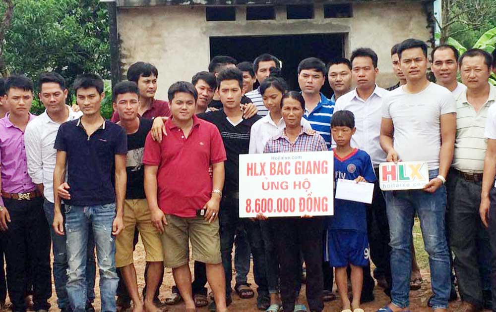 Gia đình bà Nguyễn Thị Thành  được giúp đỡ hơn 15 triệu đồng