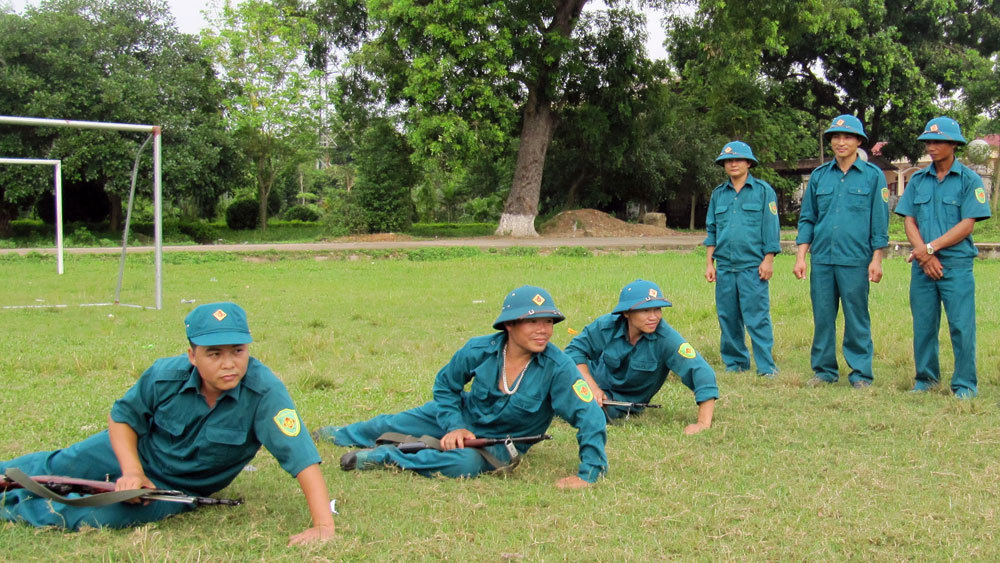 Lực lượng vũ trang huyện Lạng Giang: Dẫn đầu phong trào thi đua Quyết thắng