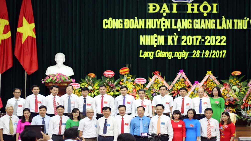 Đại hội Công đoàn huyện Lạng Giang lần thứ VIII