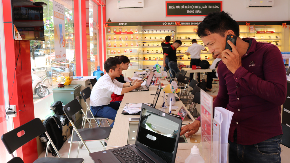 TP Bắc Giang: Giá trị sản xuất thương mại- dịch vụ ước đạt 13.680 tỷ đồng, tăng 18,5%