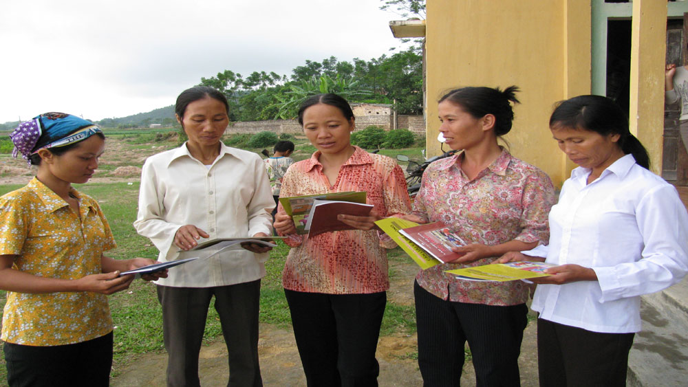 Lạng Giang 100% xã, thị trấn có mô hình “Địa chỉ tin cậy cộng đồng”