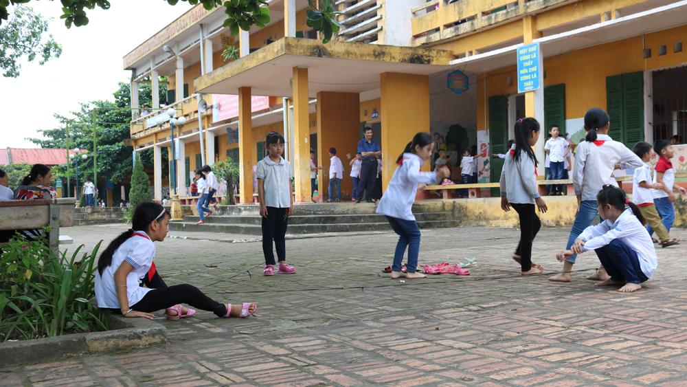 Tỷ lệ kiên cố hóa phòng lớp học đạt 96,3%