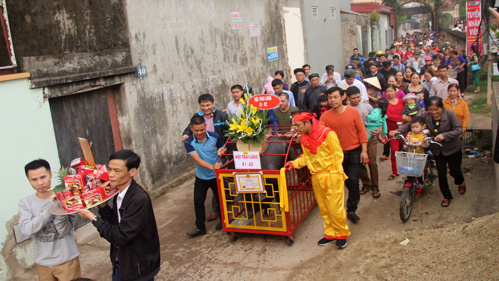 Độc đáo lễ rước “ông Lang” ở làng Tân Phượng