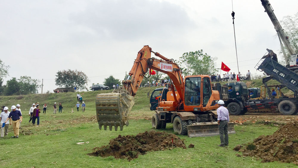 Khởi công xây dựng cầu Xuân Cẩm- Bắc Phú