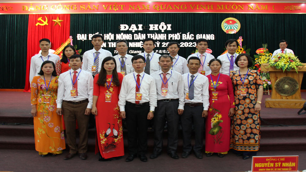 Đại hội Đại biểu Hội Nông dân TP Bắc Giang