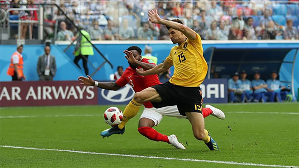 Anh 0-1 Bỉ (hết hiệp 1): Quỷ đỏ bỏ lỡ nhiều cơ hội ghi bàn