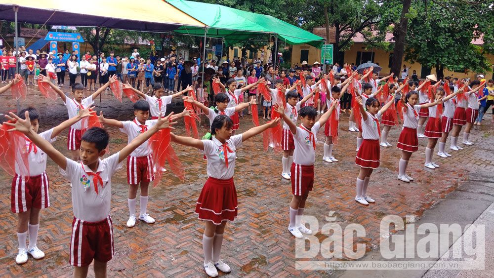 Yên Dũng: Ngày 3, 4 và 5-8 diễn ra Ngày hội thiếu nhi Hè 2018