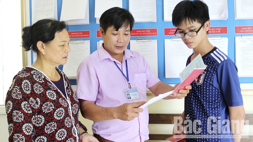 Mô hình một cửa, một cửa liên thông ở thị trấn An Châu: Vì sự hài lòng của người dân