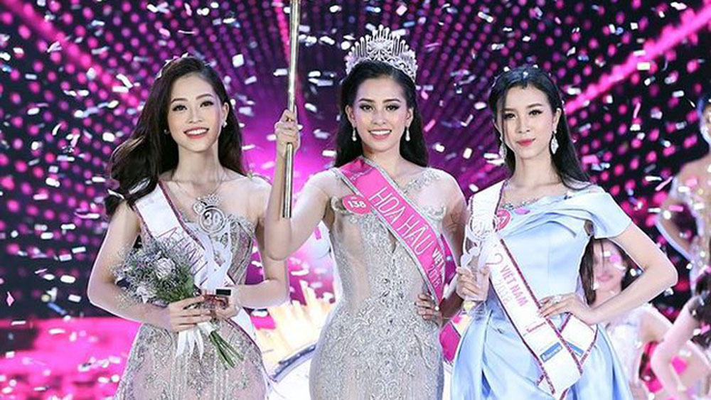 Trần Tiểu Vy đăng quang Hoa hậu Việt Nam 2018