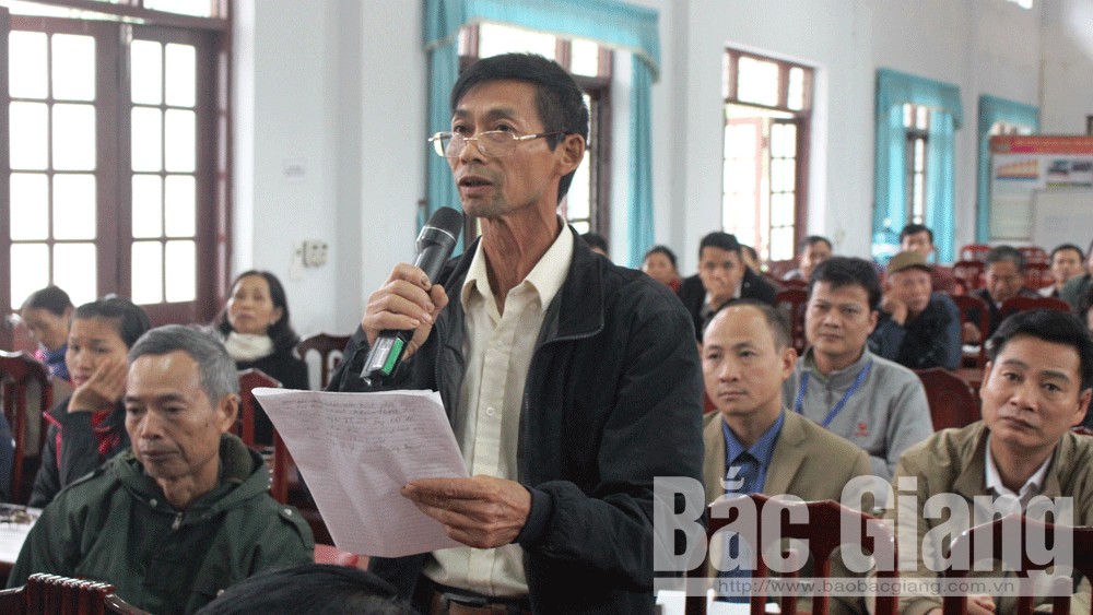 Đại biểu Quốc hội tiếp xúc cử tri tại Yên Thế: Người dân đề nghị giải quyết nhiều vấn đề dân sinh