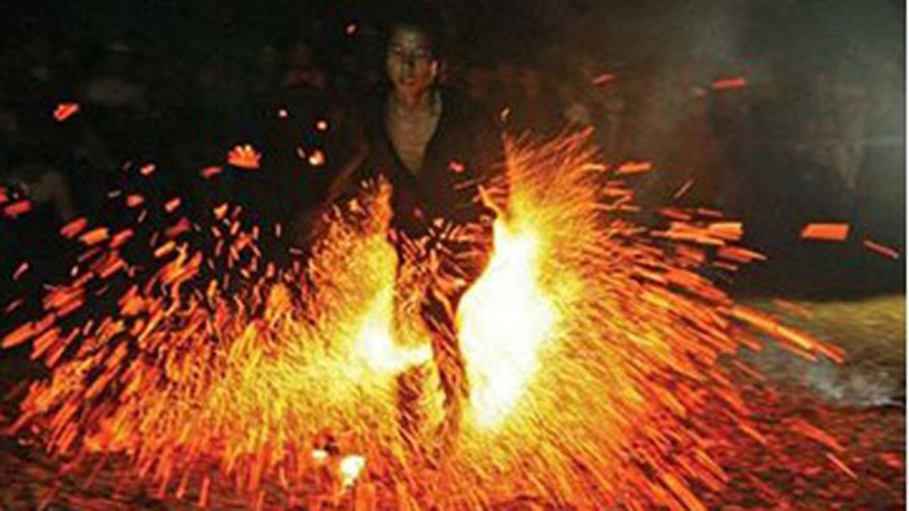Red Dao ethnic group’s fire dance festival revived in Dien Bien