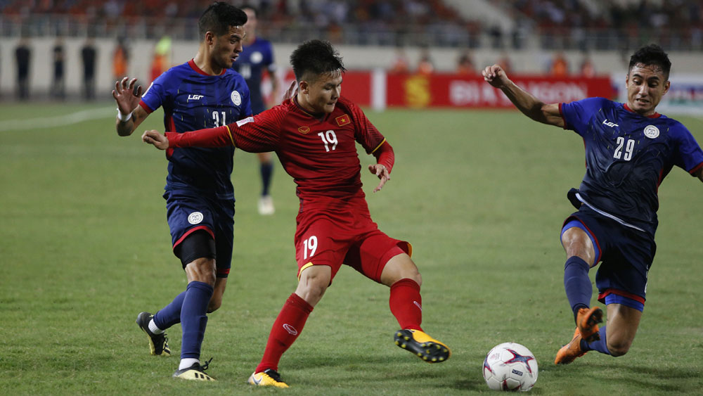 Đánh bại Philippines, tuyển Việt Nam vào chung kết AFF Cup 2018