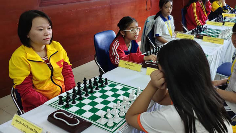 Bất ngờ có HCV cá nhân nữ cờ nhanh, Đoàn Thể thao Bắc Giang vươn lên thứ 17 tại Đại hội Thể thao toàn quốc