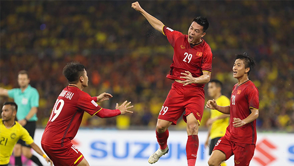 Chung kết AFF Cup 2018 lượt đi (hiệp 1): Việt Nam dẫn trước Malaysia với tỷ số 2-1