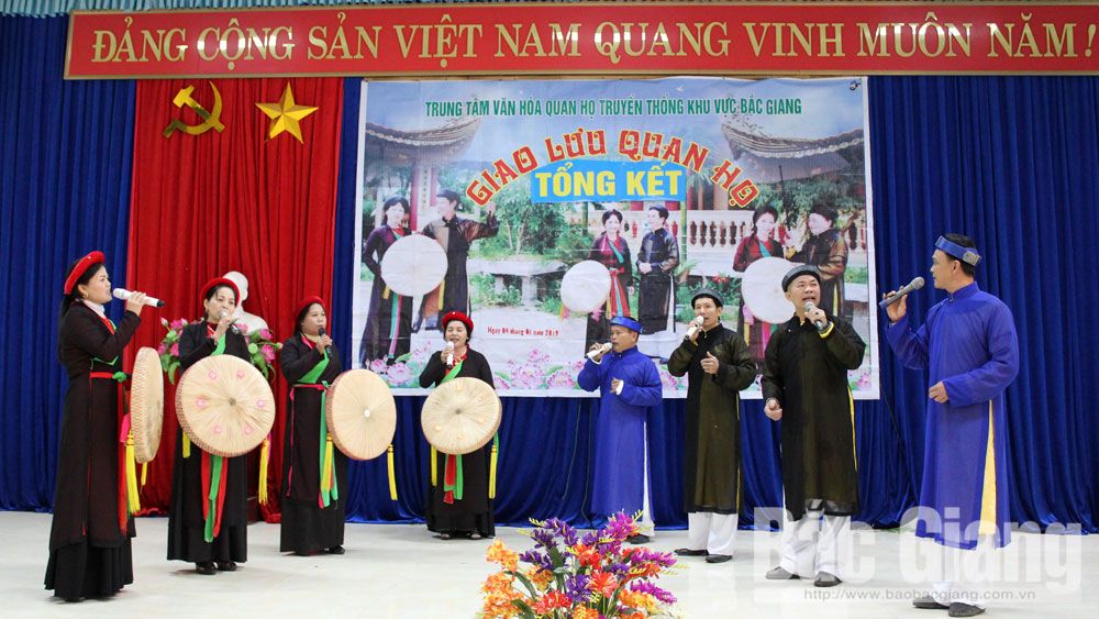 Kỷ niệm 5 năm thành lập Trung tâm Văn hóa quan họ truyền thống khu vực Bắc Giang