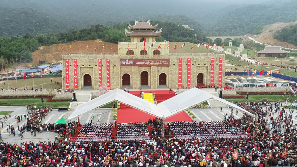 Ngày khai hội Tây Yên Tử