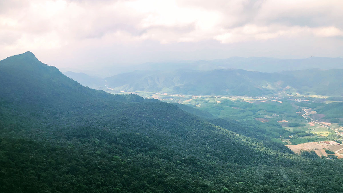 Nắng chiều Tây Yên Tử