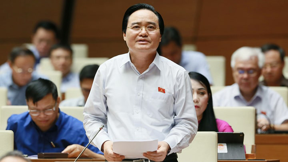 Bộ trưởng GDĐT Phùng Xuân Nhạ nhận trách nhiệm trước Quốc hội