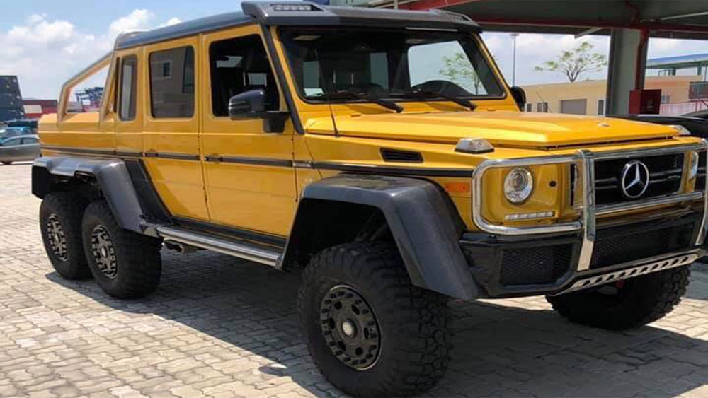 Mercedes-Benz G63 AMG 6x6 bất ngờ xuất hiện tại Việt Nam