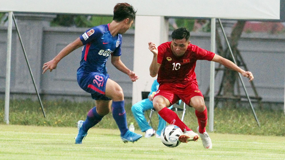 U22 Việt Nam thắng 2-0 CLB Kitchee của Hồng Kông (Trung Quốc)