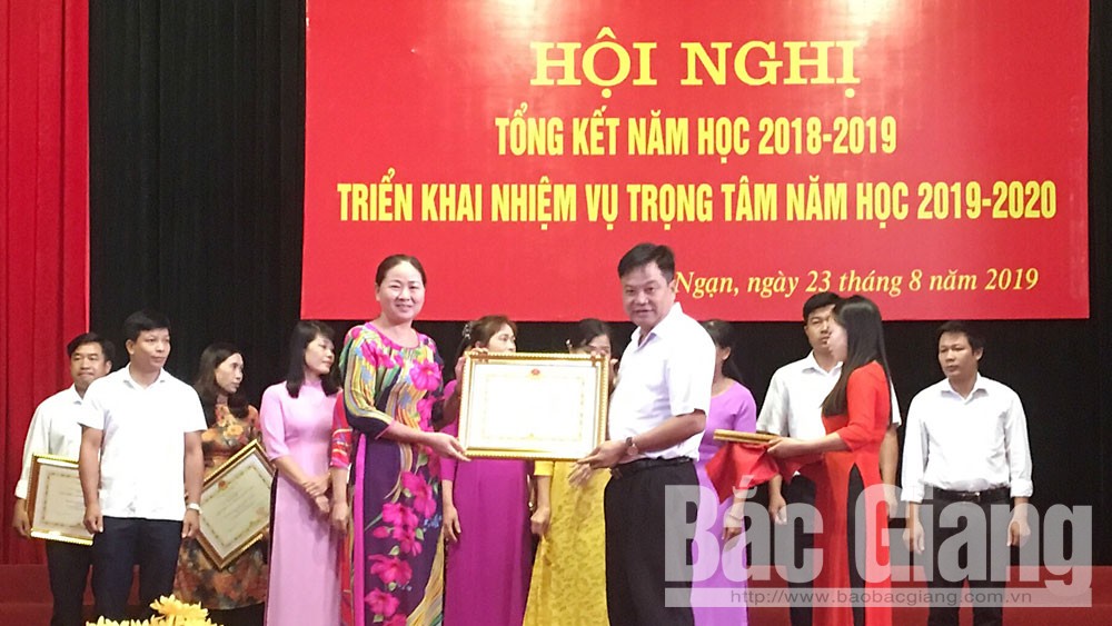 Lục Ngạn triển khai nhiệm vụ năm học 2019 – 2020