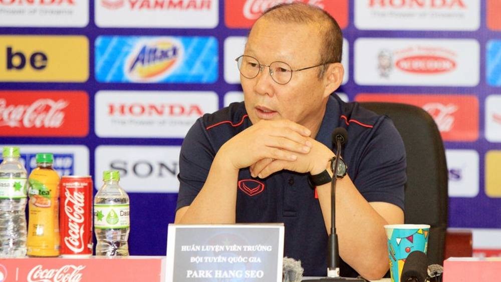 HLV Park Hang Seo: Đội tuyển Việt Nam không phải chịu nhiều áp lực trước Indonesia