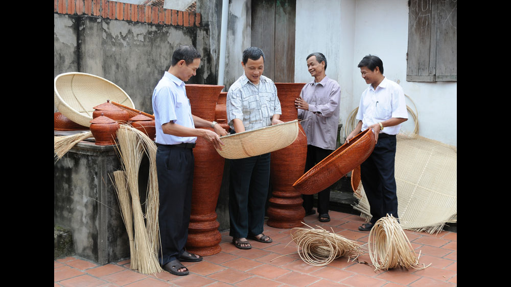 Sản phẩm làng nghề Tăng Tiến, huyện Việt Yên