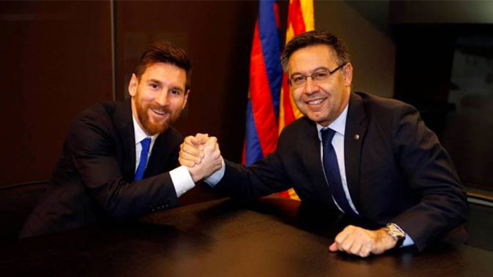 Bartomeu: "Messi sẽ chơi thêm năm năm cho Barca"