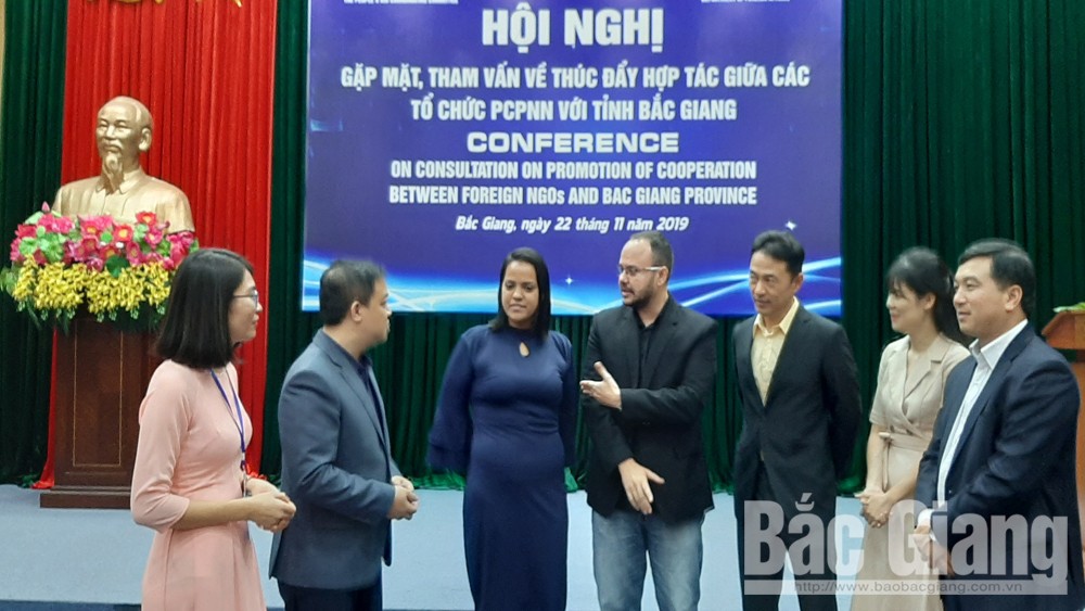 Thúc đẩy hợp tác giữa các tổ chức phi chính phủ nước ngoài với tỉnh Bắc Giang