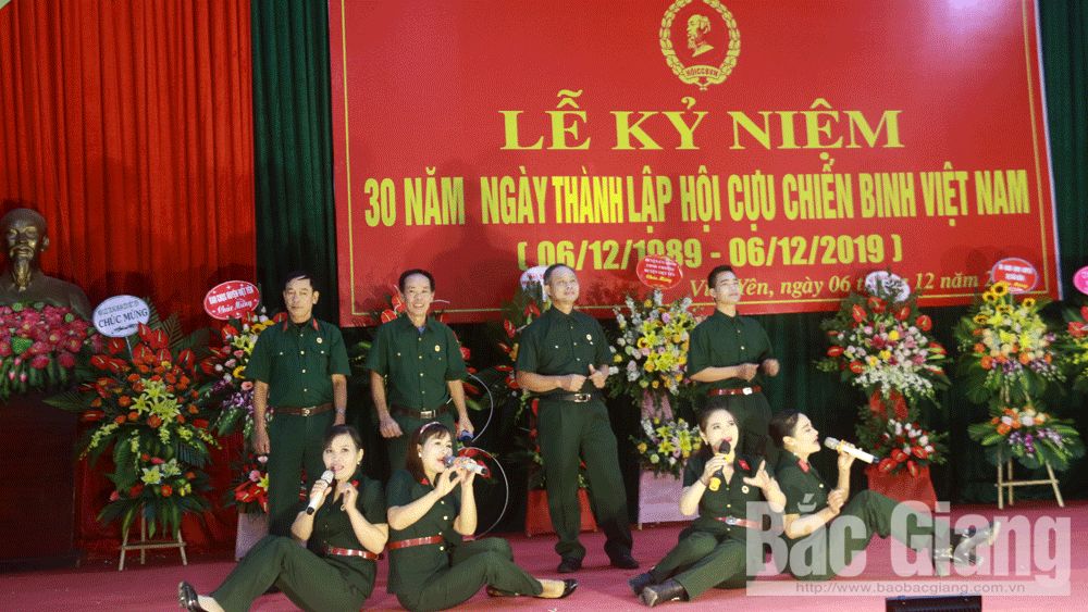 Việt Yên: Kỷ niệm 30 năm Ngày thành lập Hội cựu chiến binh Việt Nam