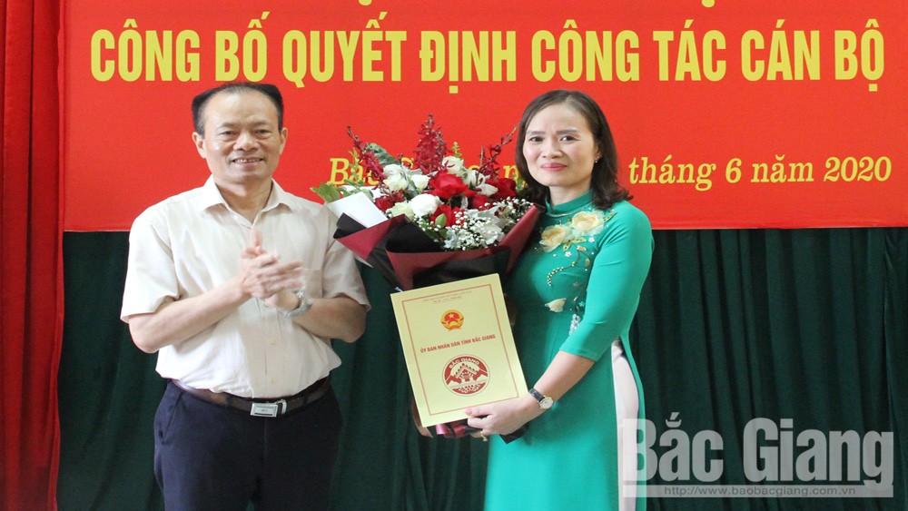 Đồng chí Nguyễn Thị Hường giữ chức Phó Chánh Thanh tra tỉnh Bắc Giang