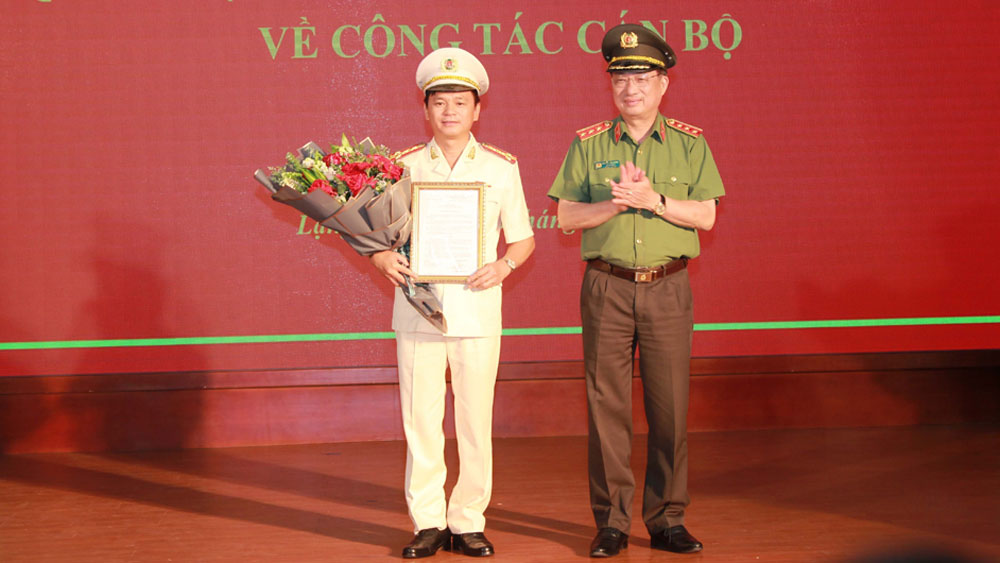 Bổ nhiệm Đại tá Thái Hồng Công giữ chức Giám đốc Công an tỉnh Lạng Sơn