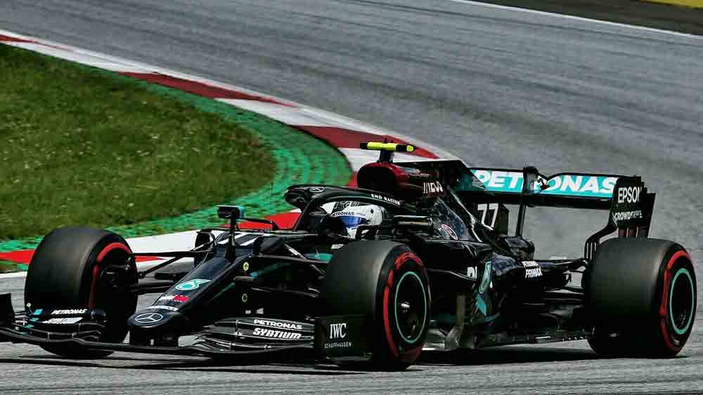Bottas giành pole ở Grand Prix Áo