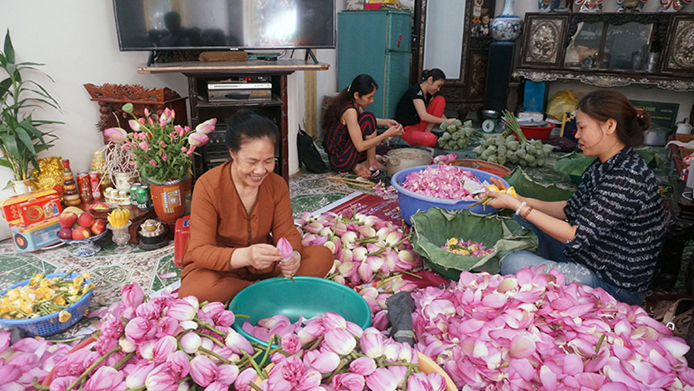 "Dệt" hương cho trà