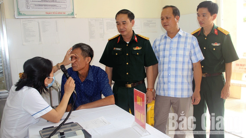Bắc Giang: 205 đối tượng chính sách được khám, nhận thuốc miễn phí