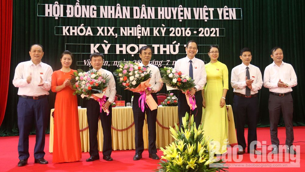 Ông Nguyễn Quý Dương được bầu giữ chức Phó Chủ tịch HĐND huyện Việt Yên