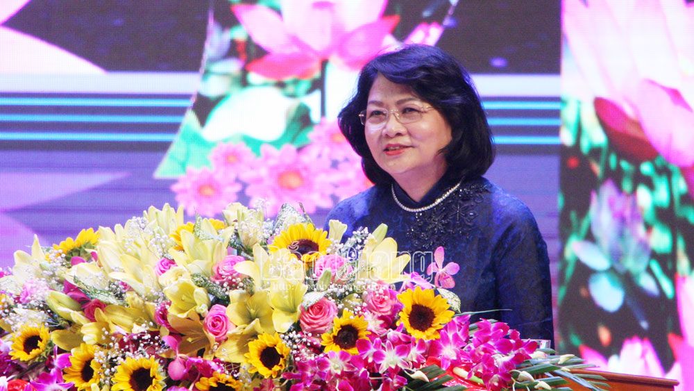 Phó Chủ tịch nước Đặng Thị Ngọc Thịnh: Bắc Giang cần tiếp tục phát huy sức mạnh của quần chúng trong các phong trào thi đua