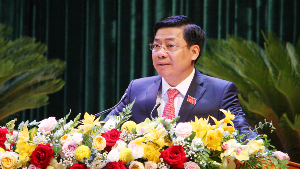 Đồng chí Dương Văn Thái được bầu giữ chức Bí thư Tỉnh ủy Bắc Giang khóa XIX