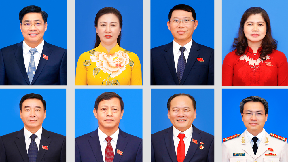 Danh sách 15 đồng chí Ban Thường vụ Tỉnh ủy Bắc Giang khóa XIX
