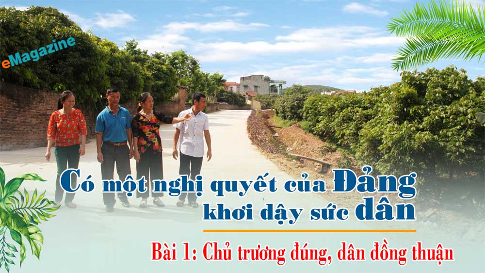 Có một nghị quyết của Đảng khơi dậy sức dân