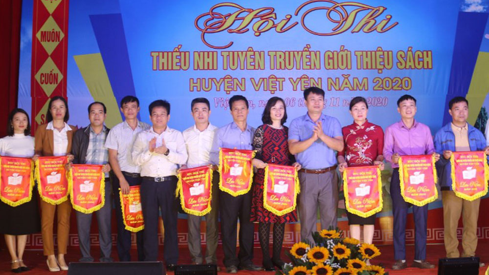 Hội thi “Thiếu nhi tuyên truyền giới thiệu sách huyện Việt Yên năm 2020”