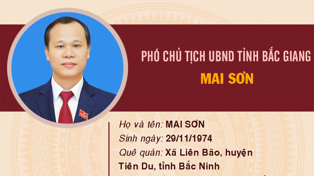 Chân dung đồng chí Mai Sơn, Ủy viên BTV Tỉnh ủy, Phó Chủ tịch UBND tỉnh