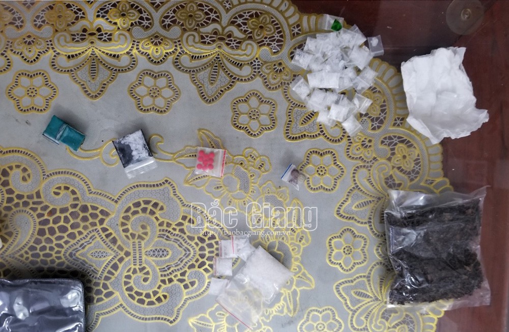 Bắc Giang: Tạm giữ hai đối tượng mua bán trái phép chất ma túy