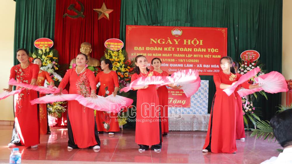 Tân Yên: Số thôn, tổ dân phố đạt danh hiệu văn hóa hằng năm tăng
