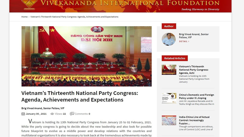 Truyền thông quốc tế đưa tin Đại hội XIII bỏ phiếu bầu ban lãnh đạo