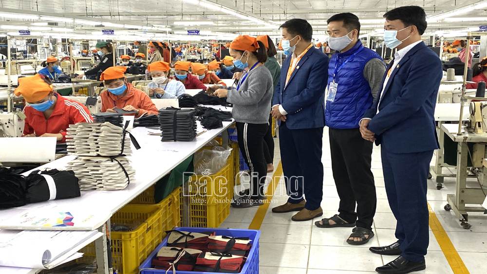 Tân Yên: Công nhân đi làm trở lại sau Tết đạt 99,5%