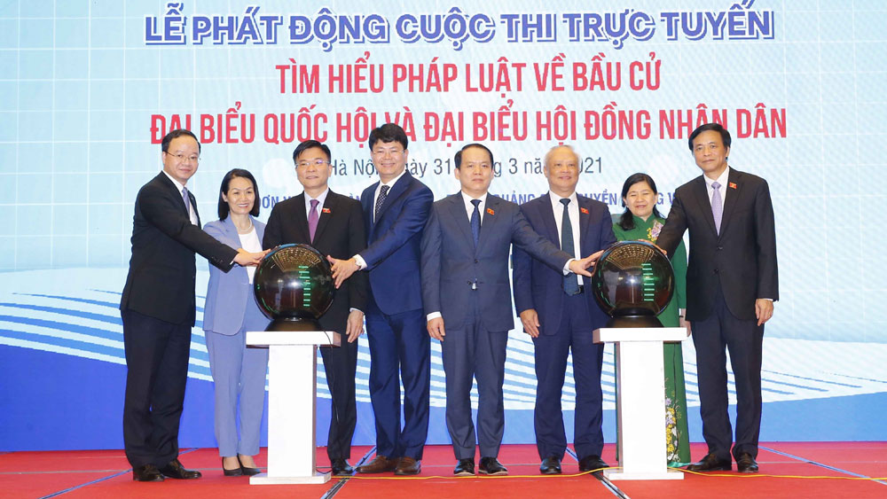 Phát động Cuộc thi trực tuyến tìm hiểu pháp luật về bầu cử