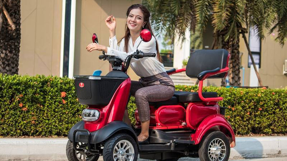 Xe điện Thái Lan dành cho người... không biết đi xe máy